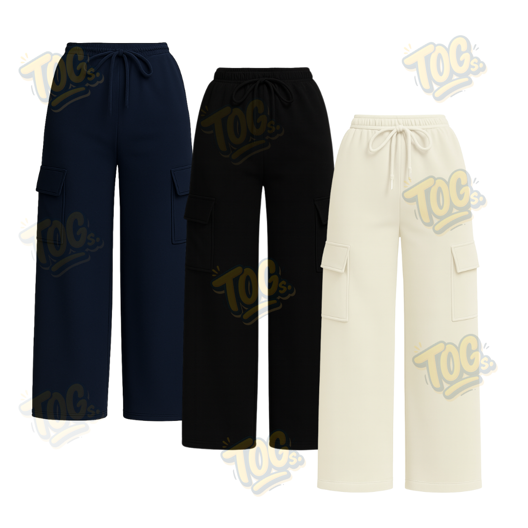 PACK OF 3 STRAIGHT LEG CARGO