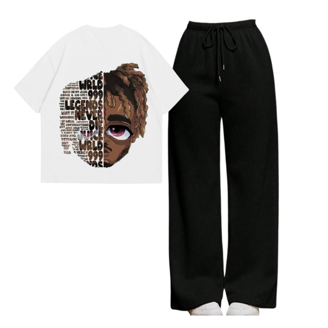 Legend Never Die Straight Leg Trouser Combo