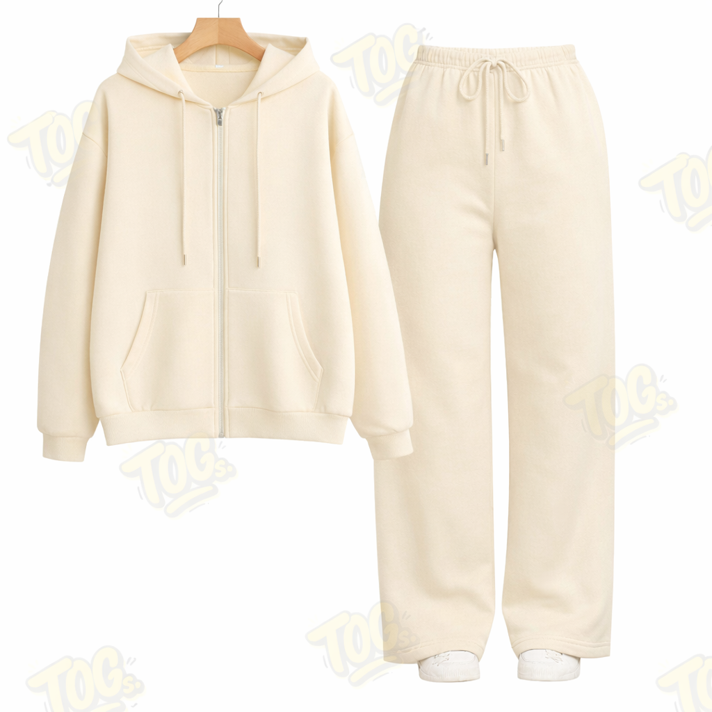 Straight Leg Trouser With Oversized Zipper