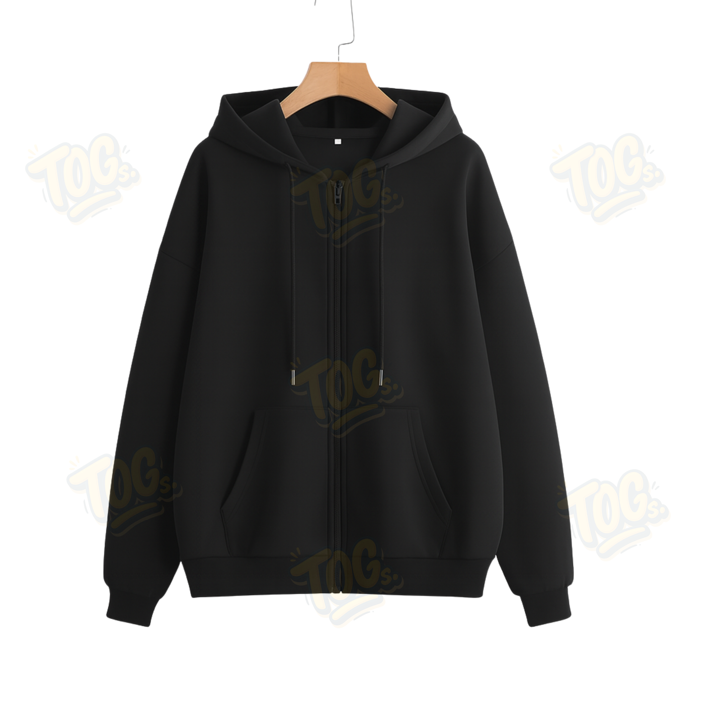 OVERSIZED DROP SHOULDER ZIPPER