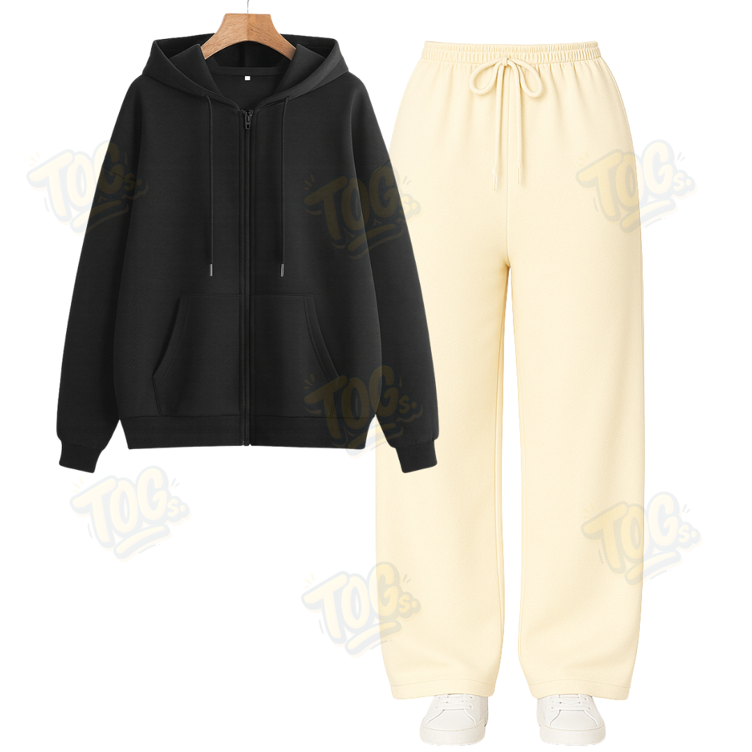 Straight Leg Trouser With Zipper