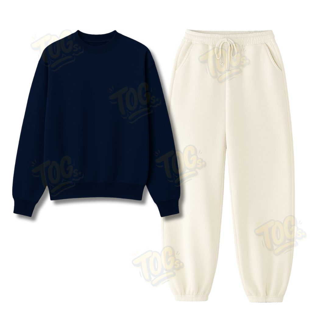 Baggy Sweatpant With Oversized Sweatshirt