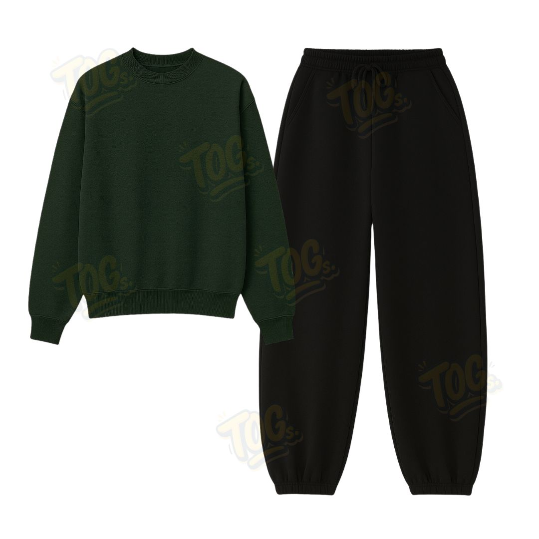 Baggy Sweatpant With Oversized Sweatshirt