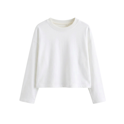 Crop Full Sleeves T-Shirt