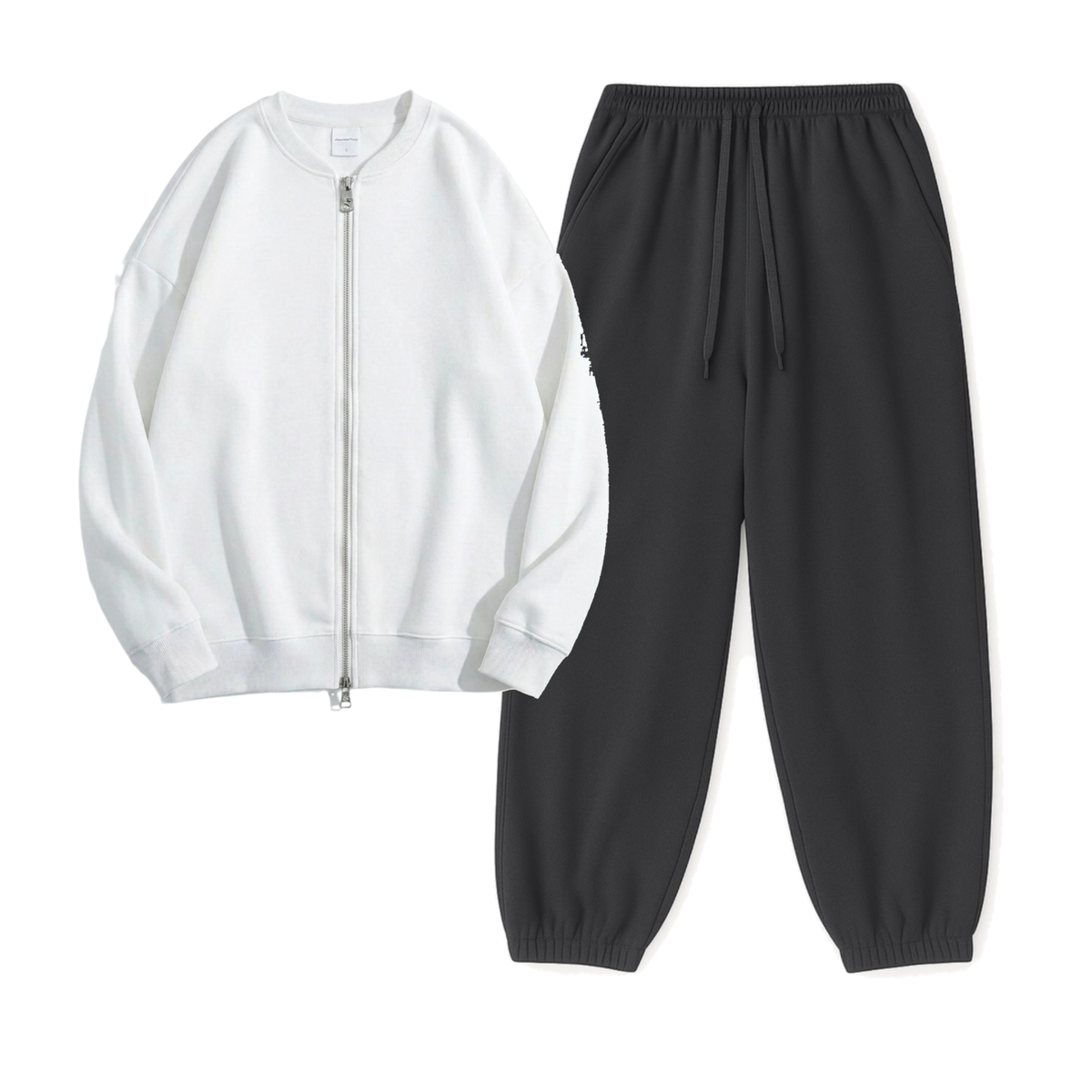 Charcoalgrey Sweatpant With Zweat