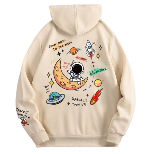 From Moon To The Mars Hoodie