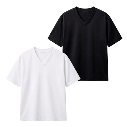 Pack Of 2  V-Neck T-Shirt