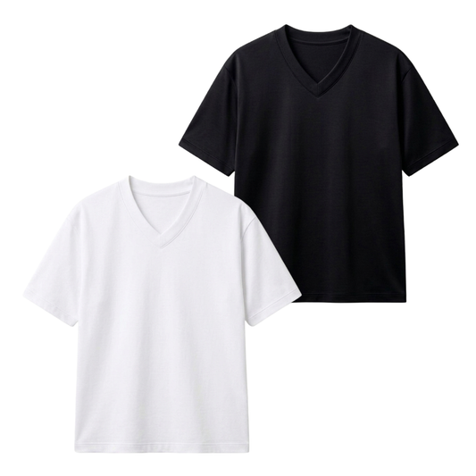 Pack Of 2  V-Neck T-Shirt