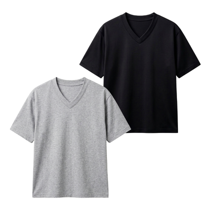 Pack Of 2  V-Neck T-Shirt