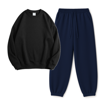 Navyblue Sweatpant With Sweatshirt