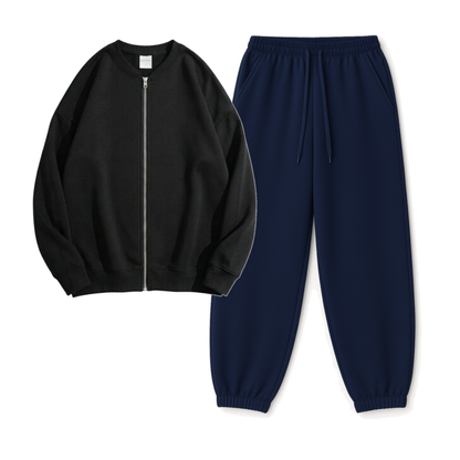 Navyblue Sweatpant With Zweat