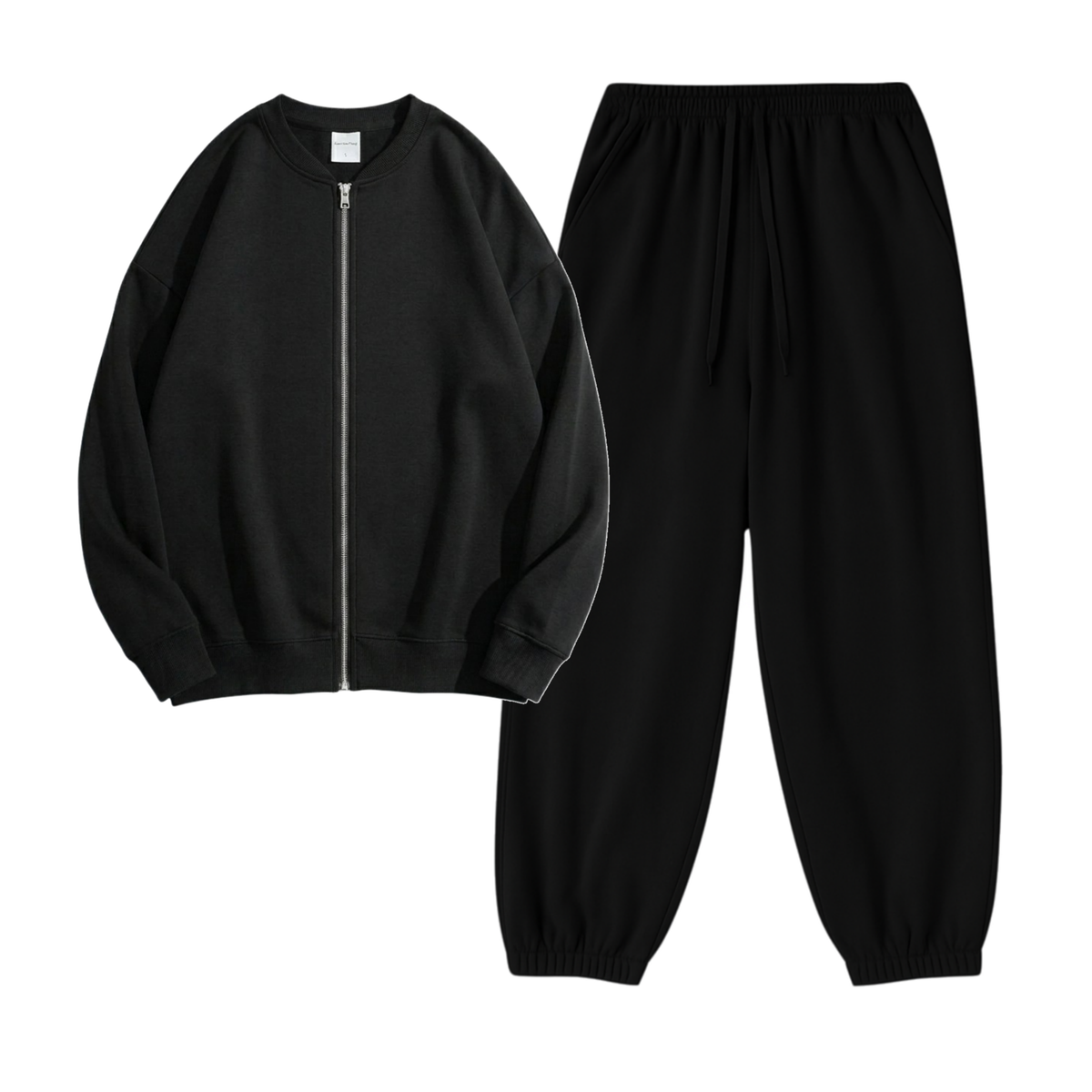 Black Sweatpant With Zweat