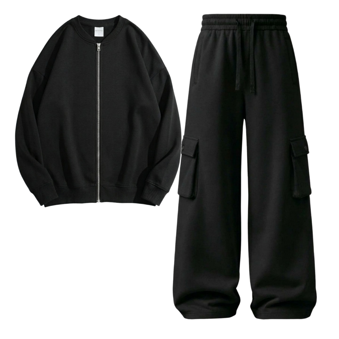 Black Cargo With Zweat