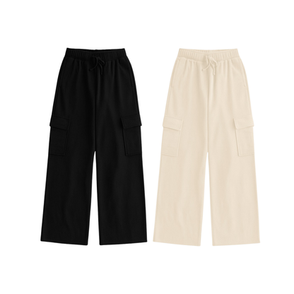 Pack Of 2 Straight Leg Cargo