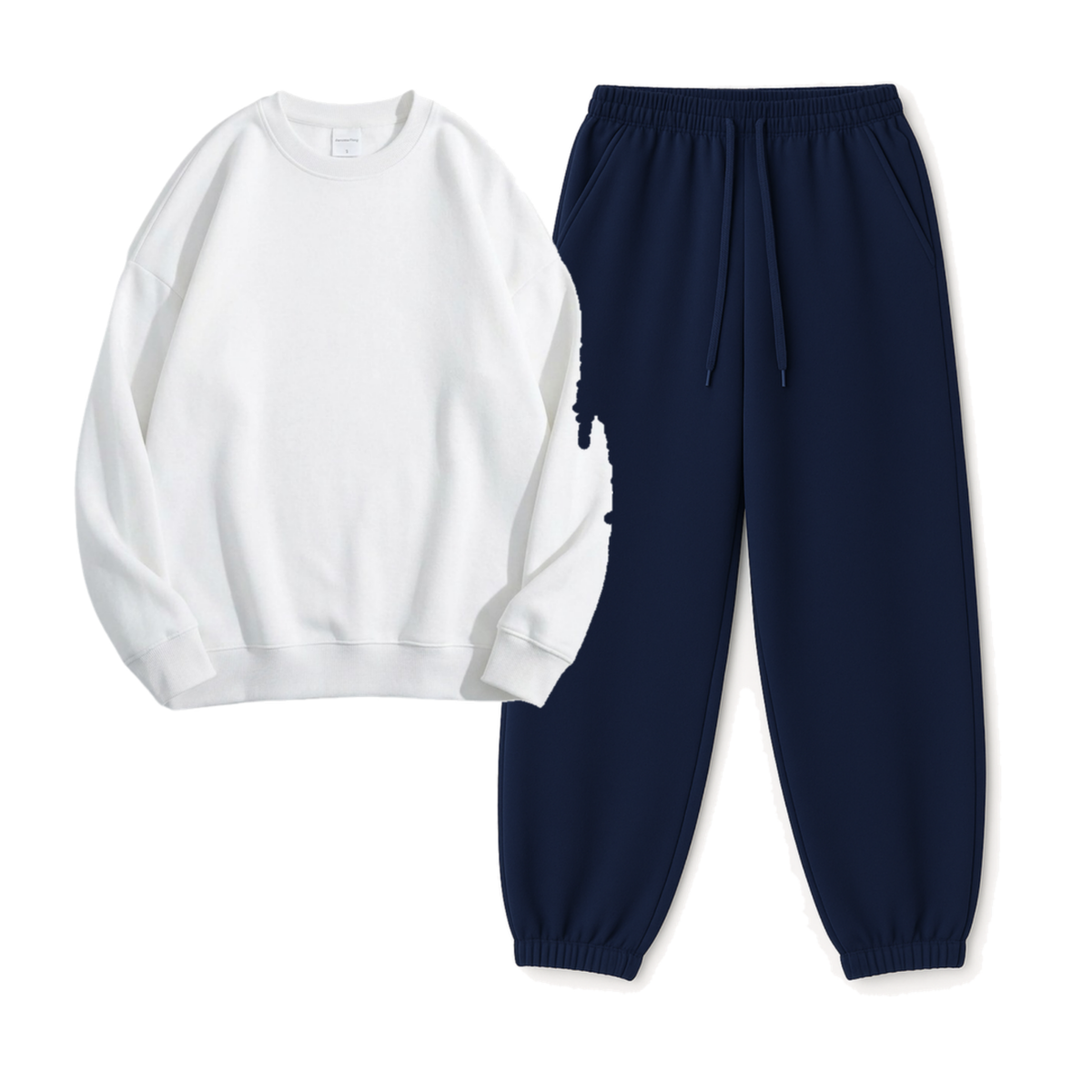 Navyblue Sweatpant With Sweatshirt