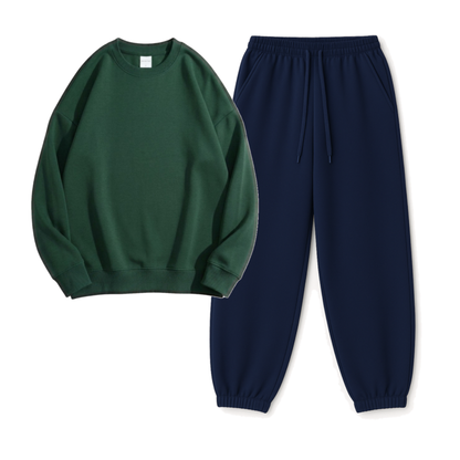 Navyblue Sweatpant With Sweatshirt