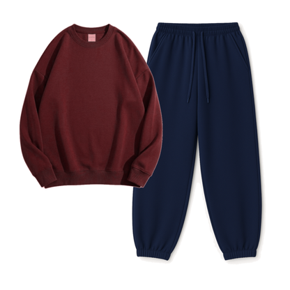 Navyblue Sweatpant With Sweatshirt