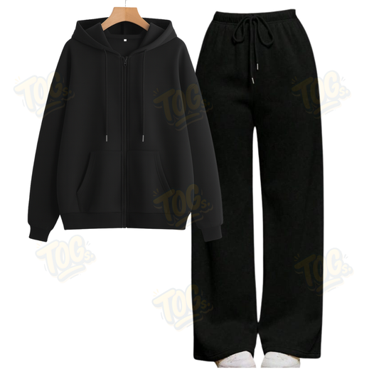 Straight Leg Trouser With Zipper