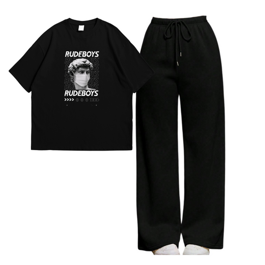 Rude Boy Straight Leg Trouser Combo