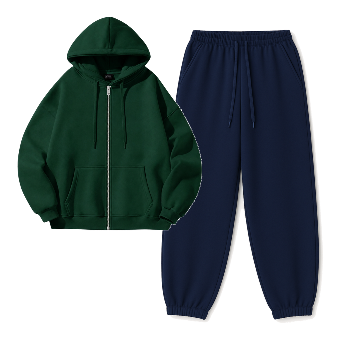 Navyblue Sweatpant With Zipper