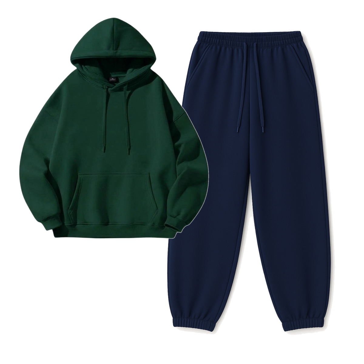 Navyblue Sweatpant With Hoodie