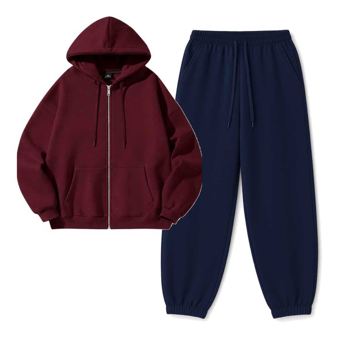 Navyblue Sweatpant With Zipper
