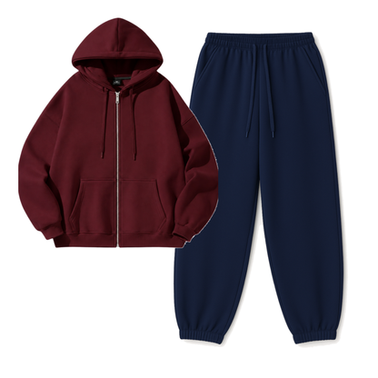 Navyblue Sweatpant With Zipper