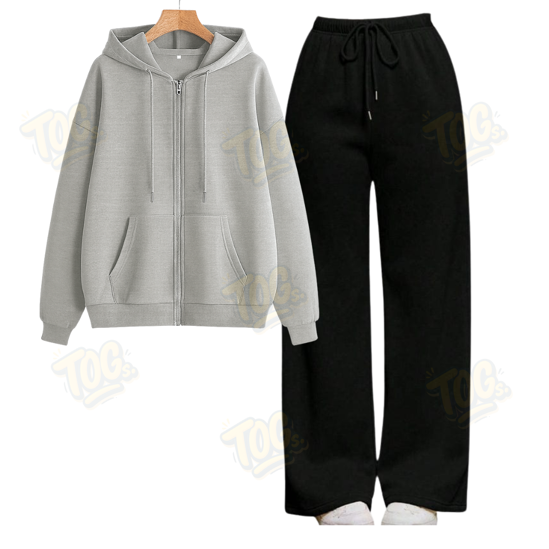 Straight Leg Trouser With Zipper