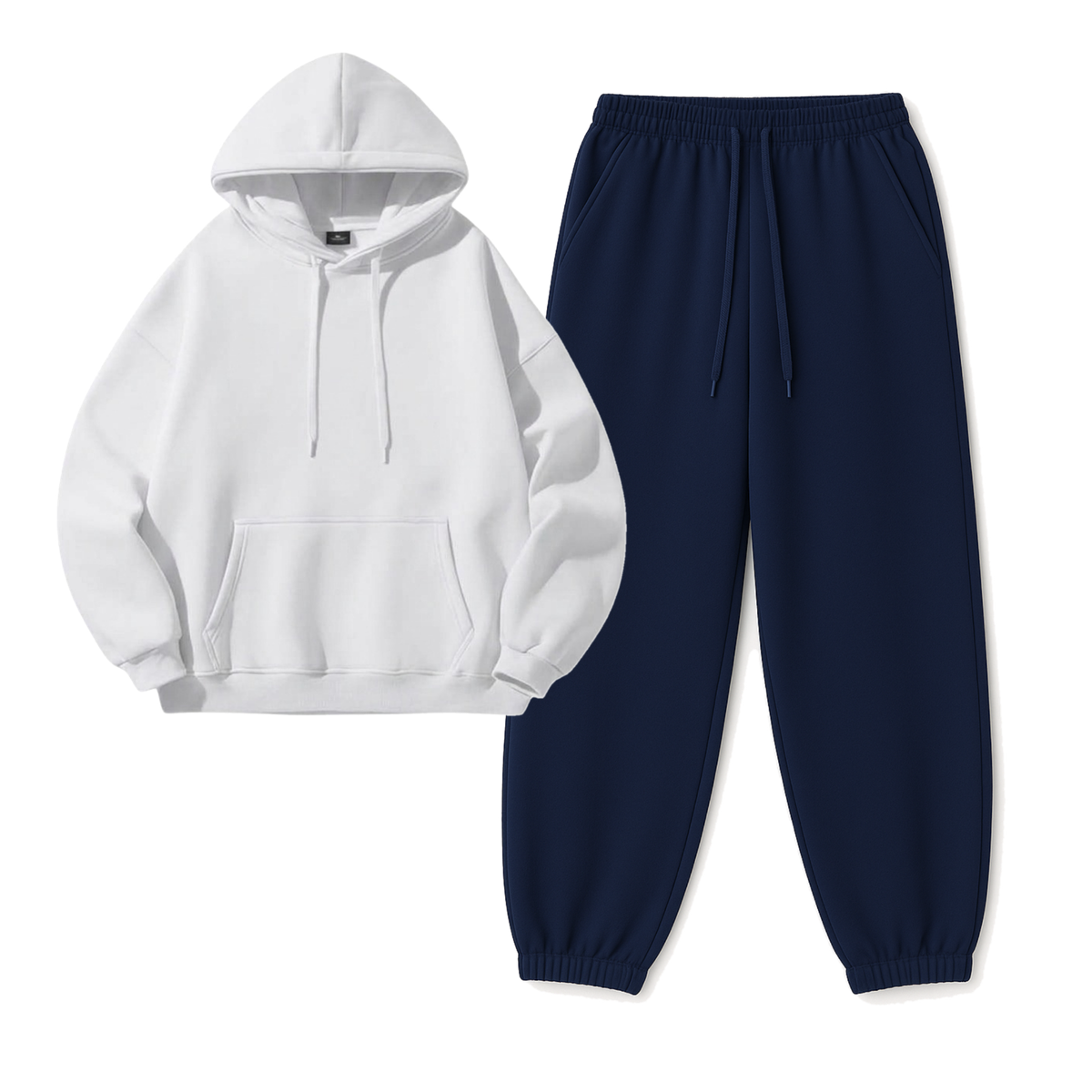 Navyblue Sweatpant With Hoodie