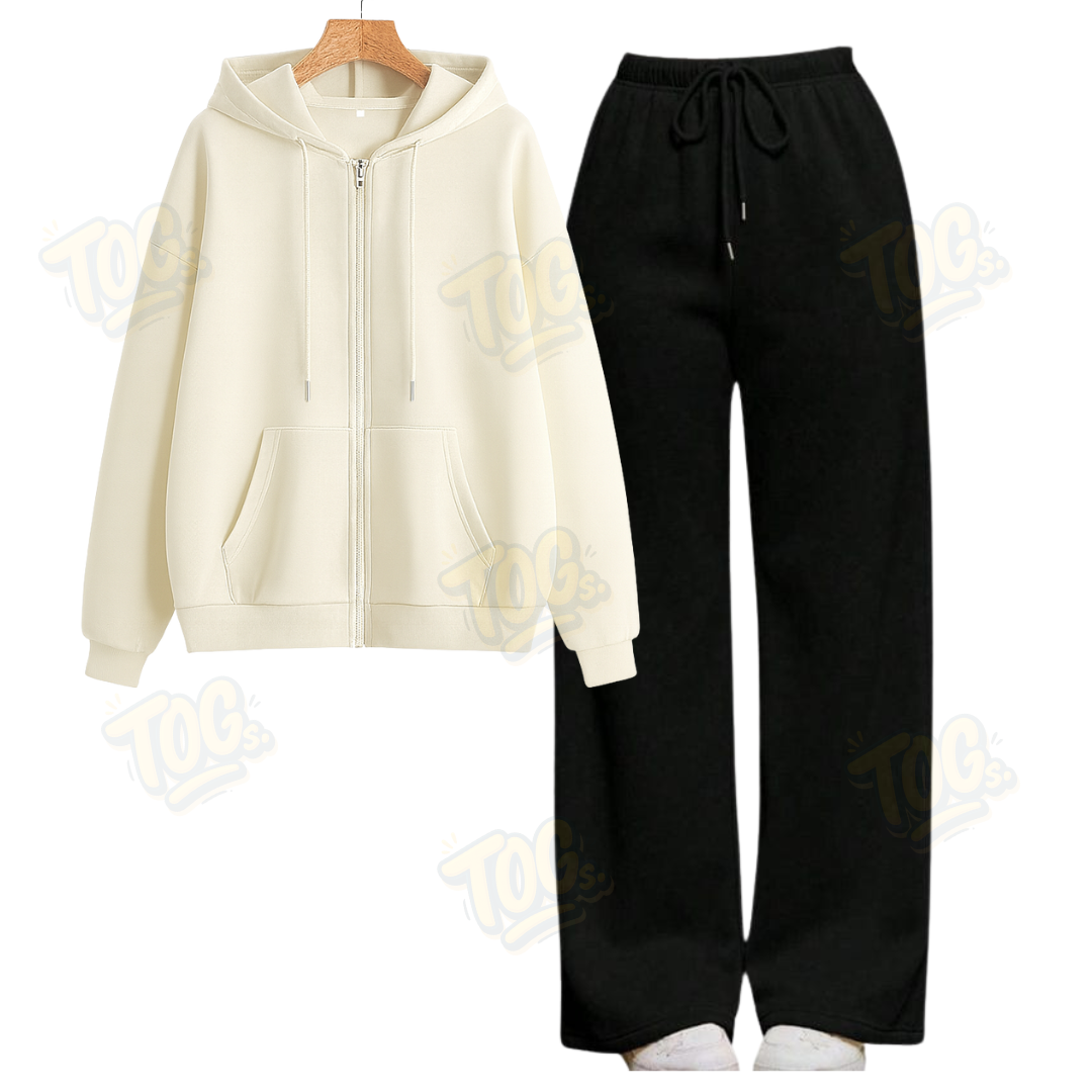 Straight Leg Trouser With Zipper