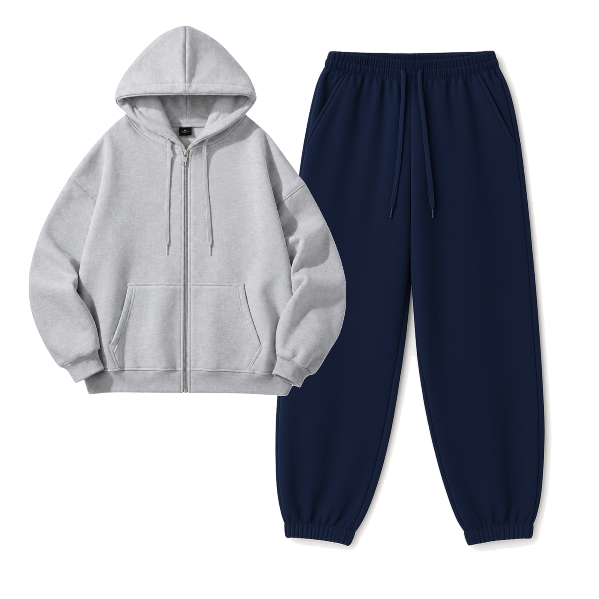 Navyblue Sweatpant With Zipper