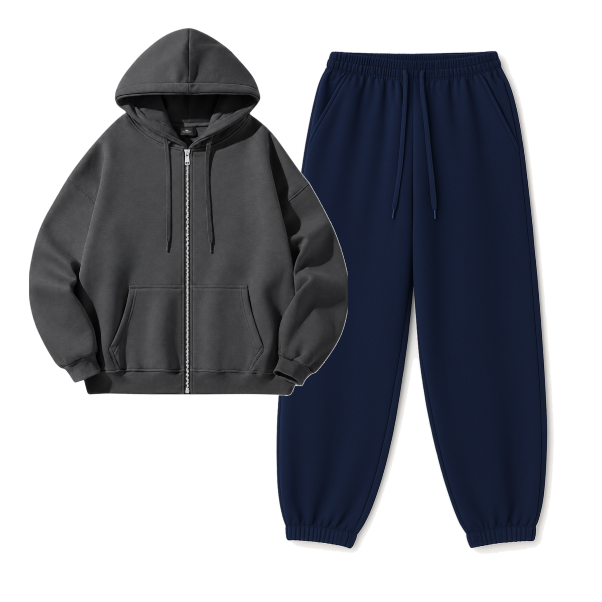 Navyblue Sweatpant With Zipper