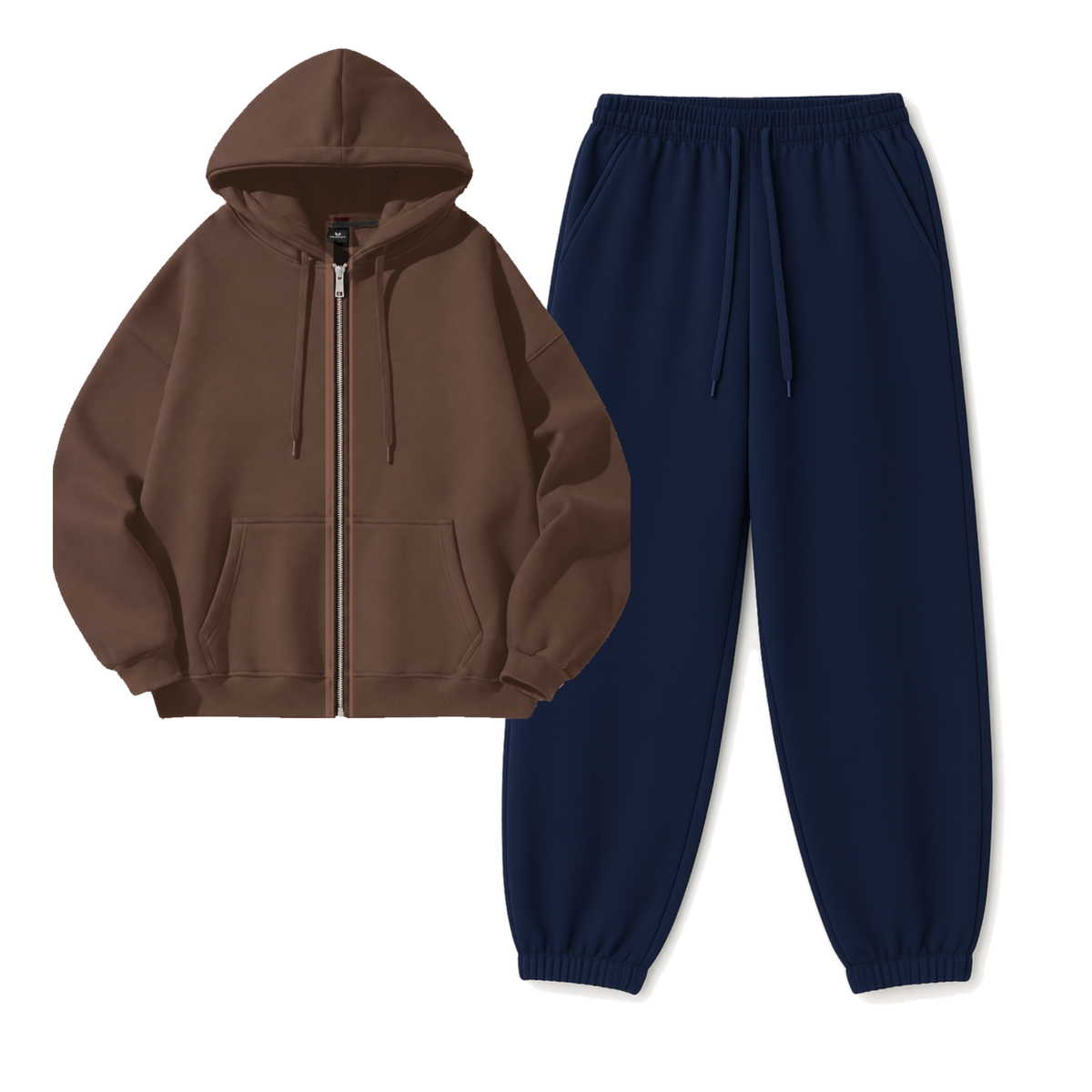 Navyblue Sweatpant With Zipper