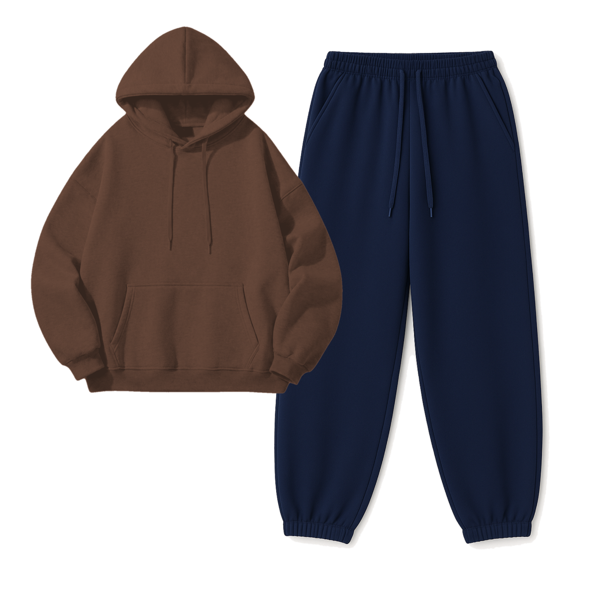 Navyblue Sweatpant With Hoodie