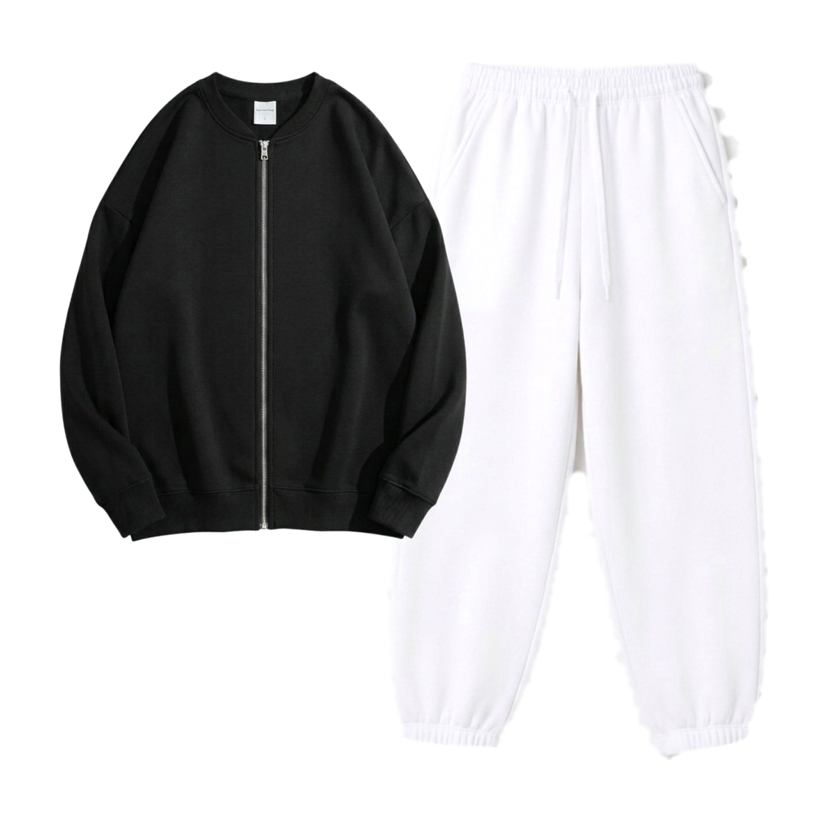 White Sweatpant With Zweat