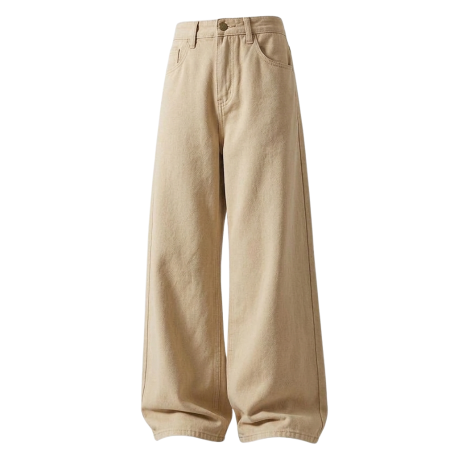 Wide-Leg Baggy Jeans