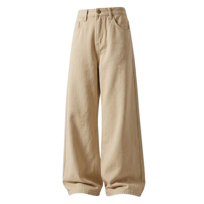 Wide-Leg Baggy Jeans