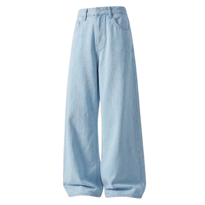Wide-Leg Baggy Jeans