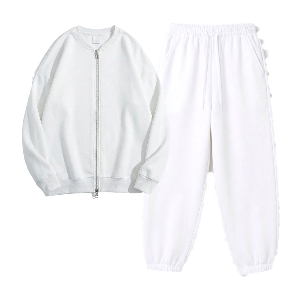 White Sweatpant With Zweat