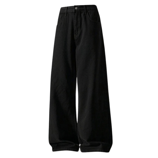 Wide-Leg Baggy Jeans