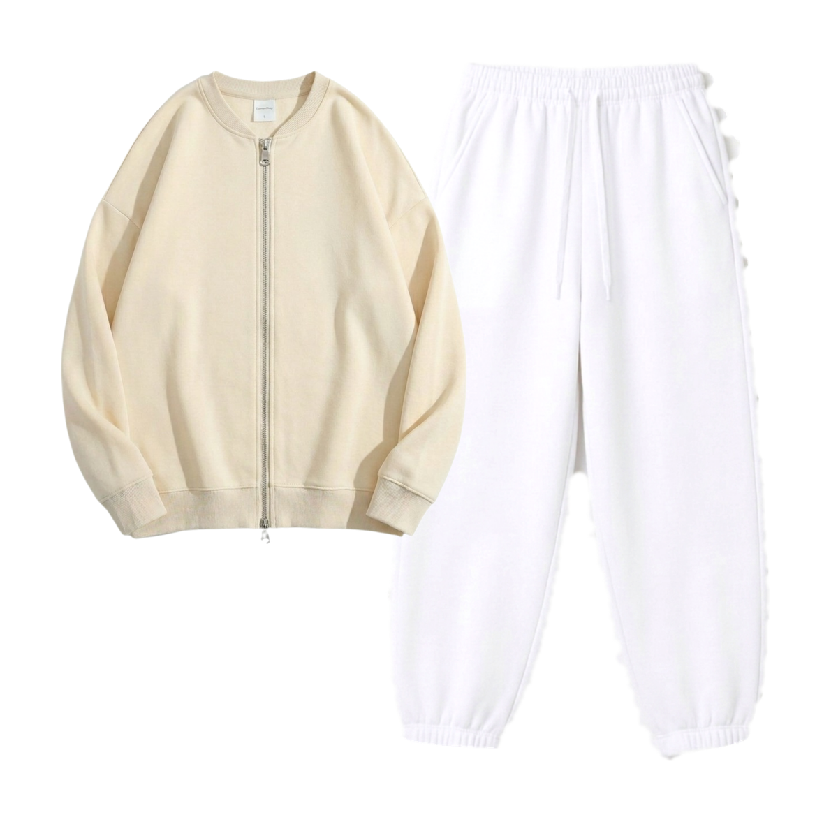 White Sweatpant With Zweat