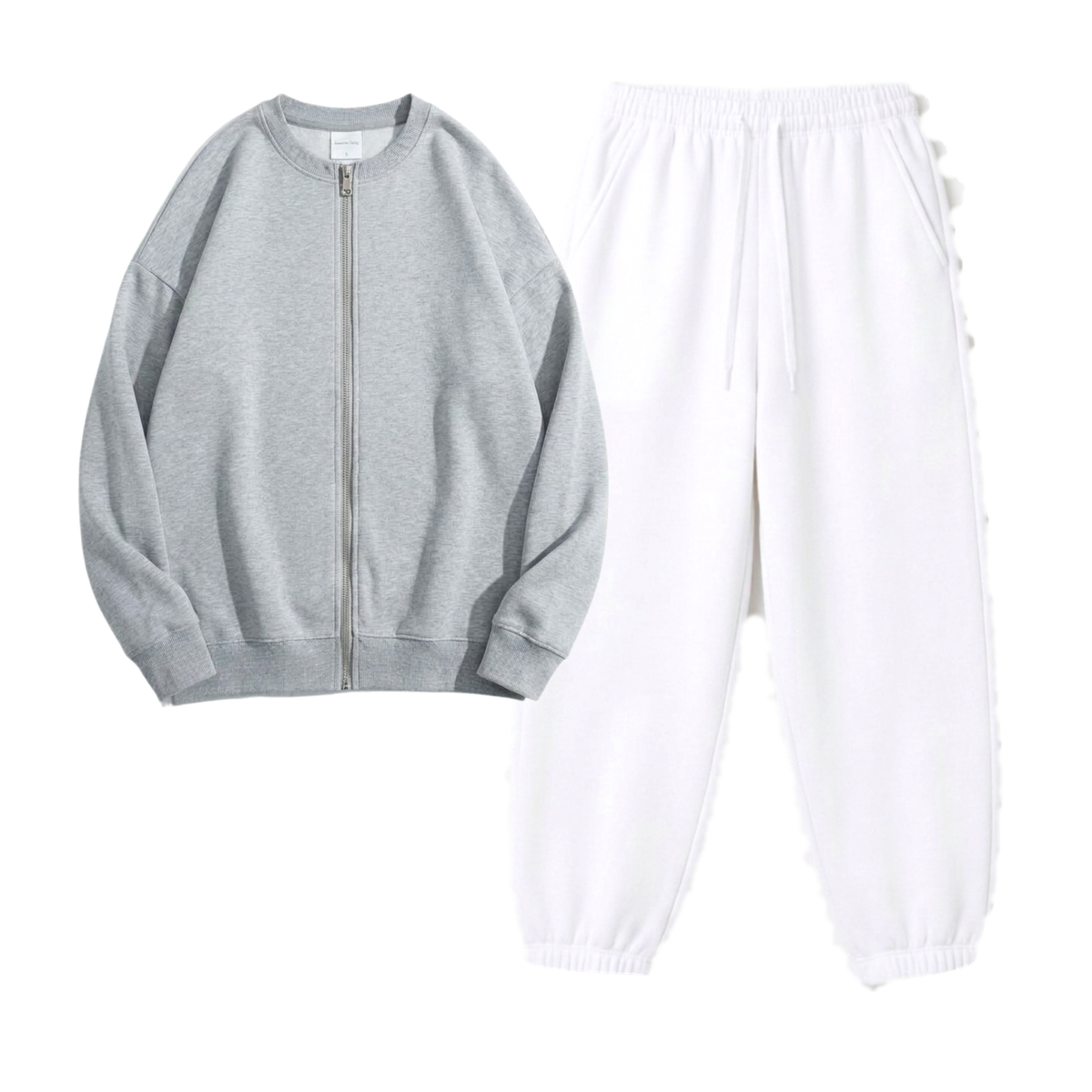 White Sweatpant With Zweat