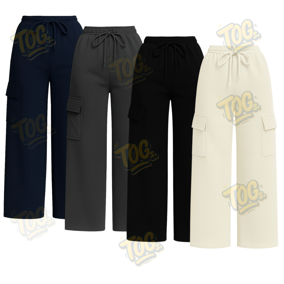 PACK OF 4 STRAIGHT LEG CARGO