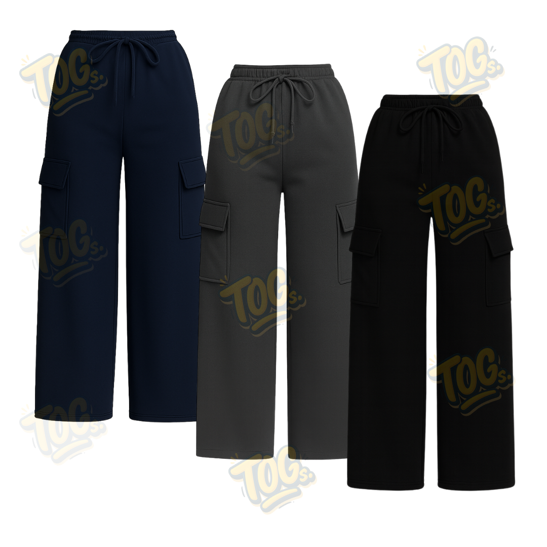 PACK OF 3 STRAIGHT LEG CARGO