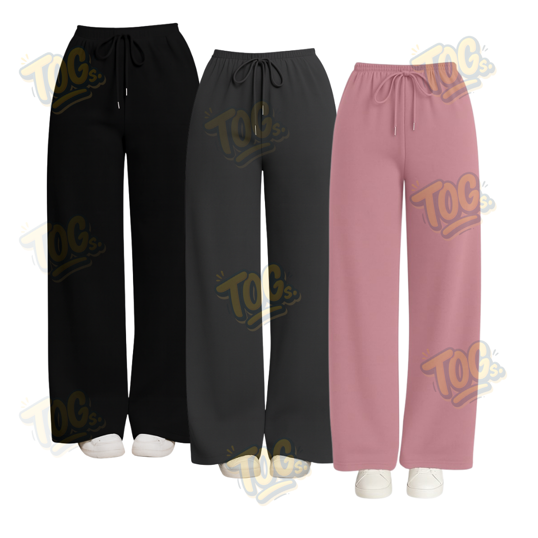 PACK OF 3 STRAIGHT LEG TROUSER