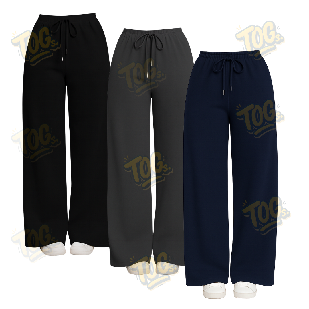 PACK OF 3 STRAIGHT LEG TROUSER