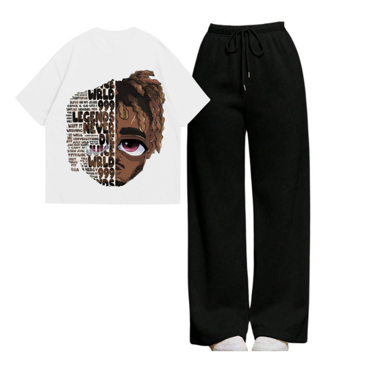 Legend Never Die Straight Leg Trouser Combo
