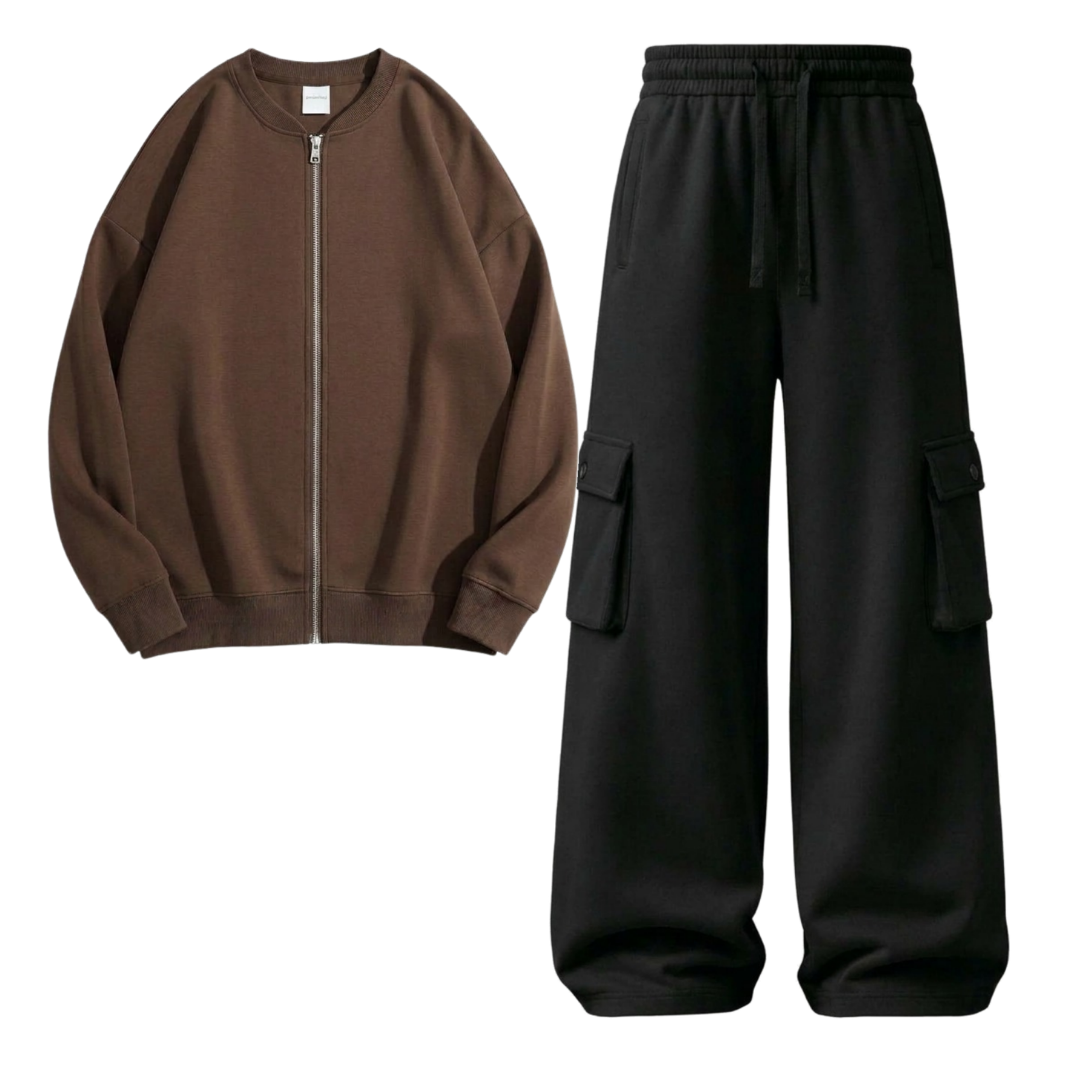 Black Cargo With Zweat