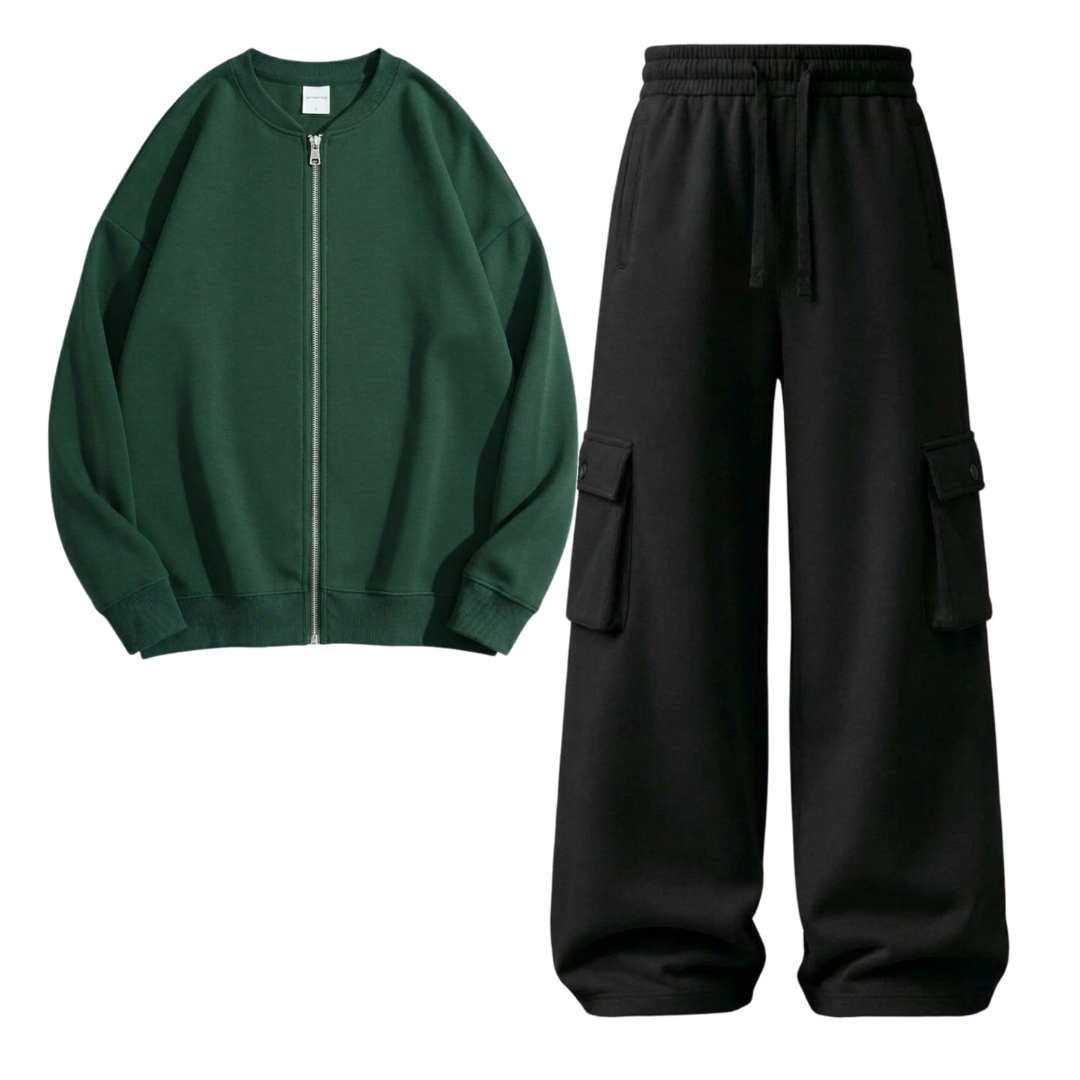 Black Cargo With Zweat