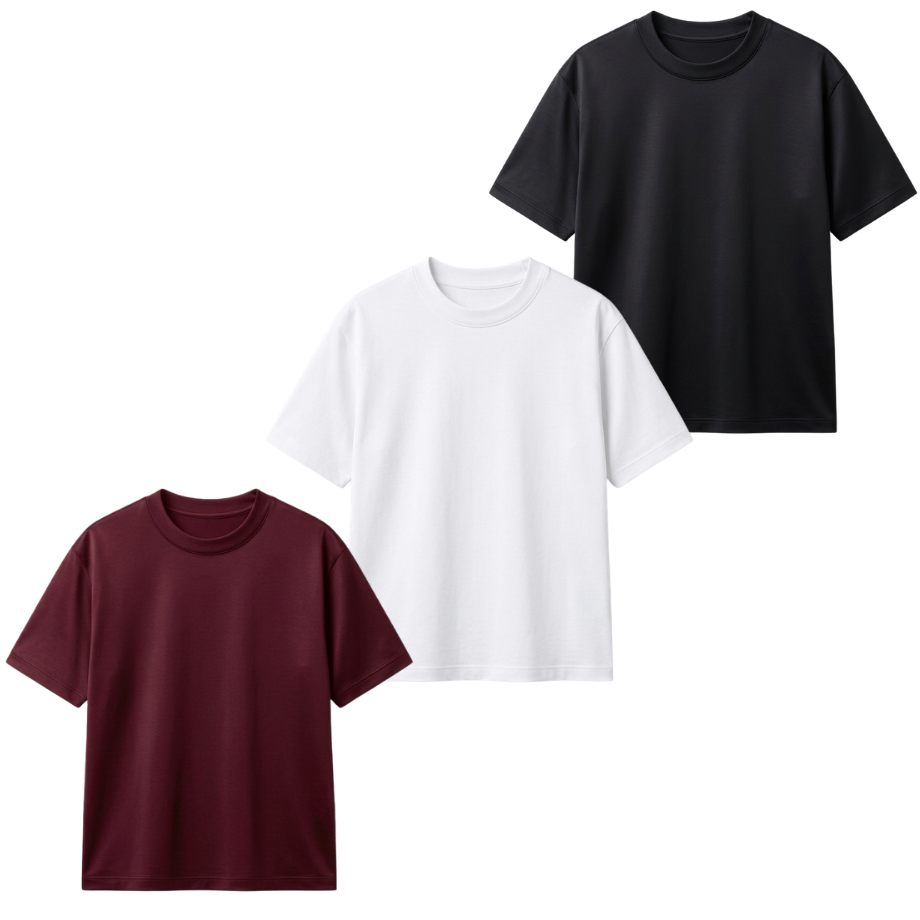 Pack Of 3 Regular T-Shirts